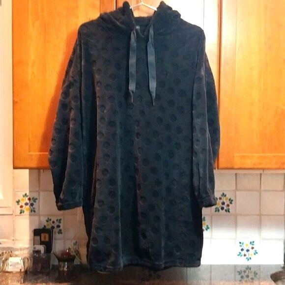 Esmara Plush Hoodie Dress...size L 12/14..NEW - Picture 1 of 6